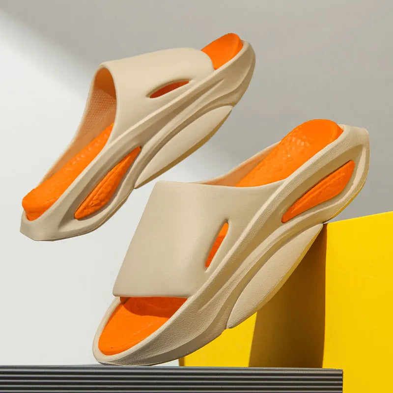 Chinelo feminino de verão 2024, tendência para atividades ao ar livre,