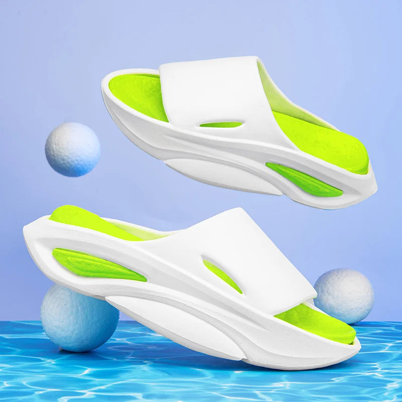 Chinelo feminino de verão 2024, tendência para atividades ao ar livre,