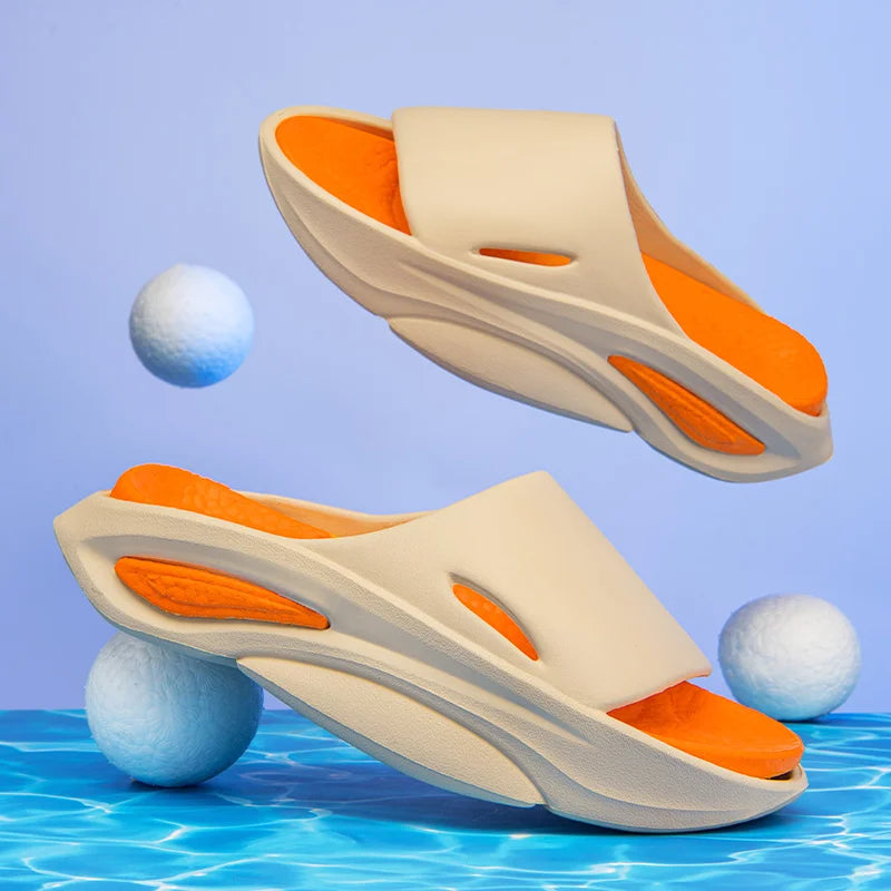 Chinelo feminino de verão 2024, tendência para atividades ao ar livre,